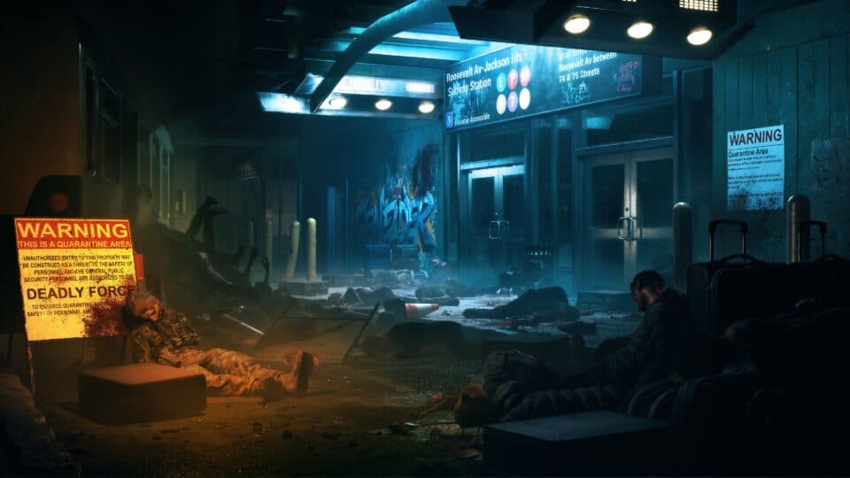 Subway environment in No More Room in Hell 2